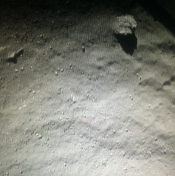 снимок с кометы