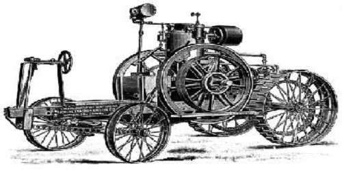 первый трактор изобретен
