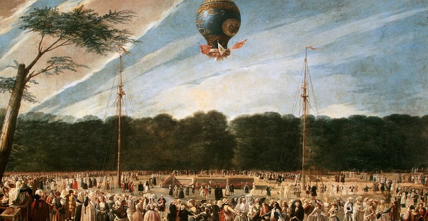 Первый полет на воздушном шаре 